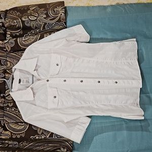 EUC patagonia water girl button down, women's L